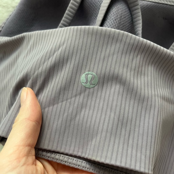 lululemon athletica like a cloud longline ribbed bra - Picture 4 of 5